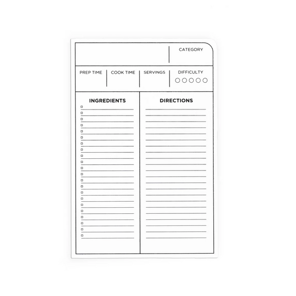 Blackwing Volume 140 Recipe Card Set