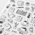 Monotone Cafe Midori Sticker Sheet (2)