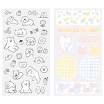 Cute Motif Midori Sticker Sheet (2)