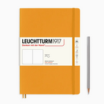 Leuchtturm Blank Notebook: Orange (Soft Cover) (B5)