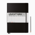 Leuchtturm Blank Notebook: Black (A4+) - 235 pages