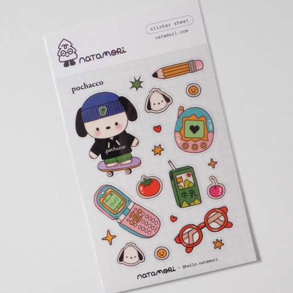 Pochacco Sticker Sheet