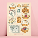 Bakery Sticker Sheet