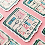 Sewing Kit Sticker
