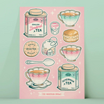 Tea Time Sticker Sheet