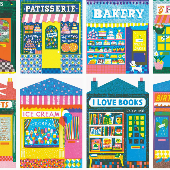 Shops Puzzle - 1,000 Pieces