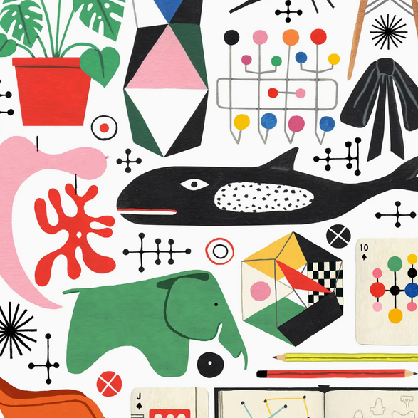 Eames Puzzle - 1,000 Pieces
