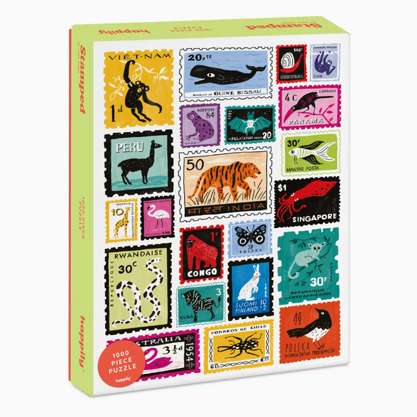 Stamped Puzzle - 1,000 Pieces