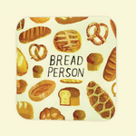 Bread Person Sticker