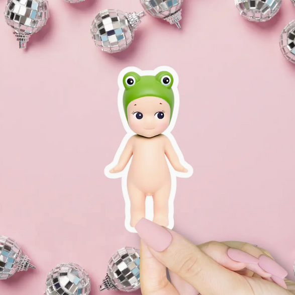 Frog Baby Sticker