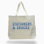 Stationery and Snacks Tote