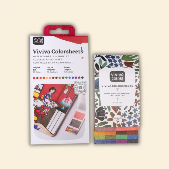 Classic Watercolor Colorsheets