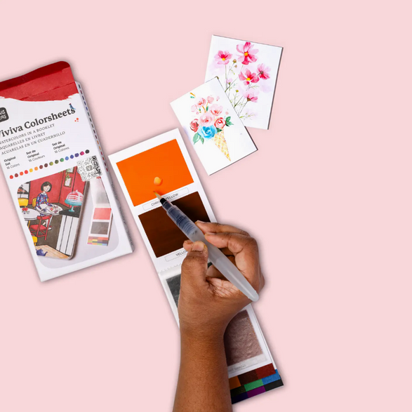 Classic Watercolor Colorsheets