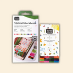 Spring Watercolor Colorsheets
