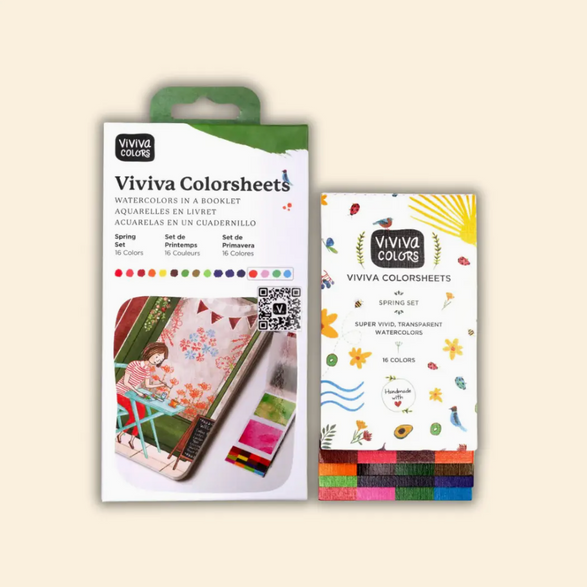 Spring Watercolor Colorsheets