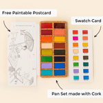 Spring Watercolor Pan Set