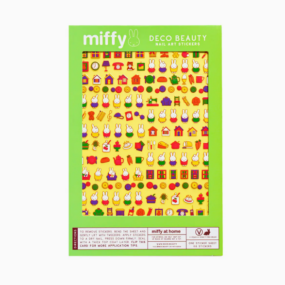 Miffy At Home Nail Art Sheet