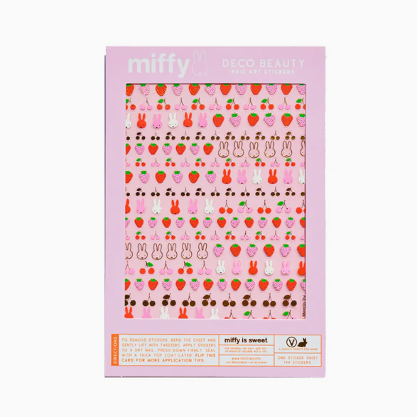 Miffy Is Sweet Nail Art Sheet