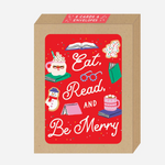 Eat, Read and Be Merry Card Set
