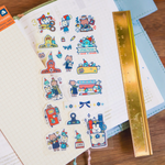 Craft Party Washi Sticker Sheet