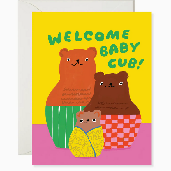 Welcome Baby Cub