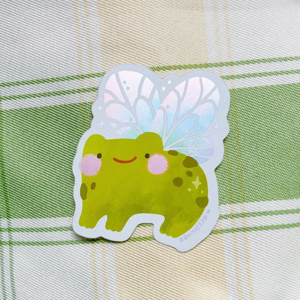 Fairy Frog Sticker