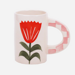 Red Tulip Mug