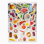 Grocery Haul Sticker Sheet