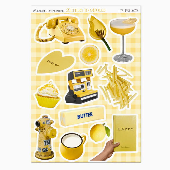 Pocketful of Sunshine Sticker Sheet