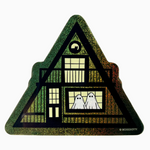 Ghost Cabin Sticker