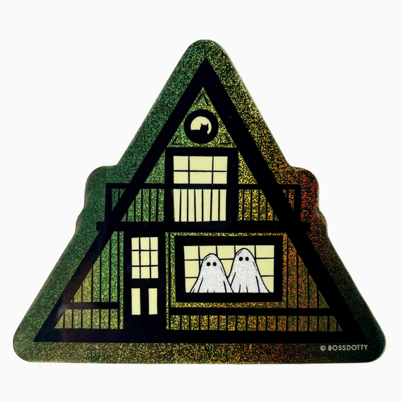 Ghost Cabin Sticker