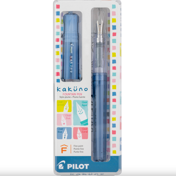 Kakuno Fountain Pen (Fine Point) - 4 color options