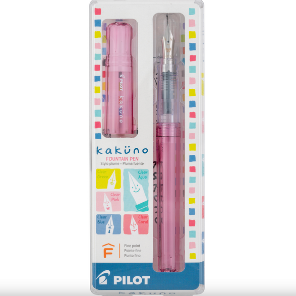 Kakuno Fountain Pen (Fine Point) - 4 color options