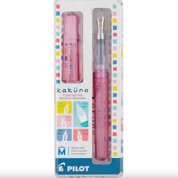 Kakuno Fountain Pen (Medium Point) - 4 color options
