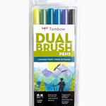 Dual Brush Markers - Set of 6 (9 options)
