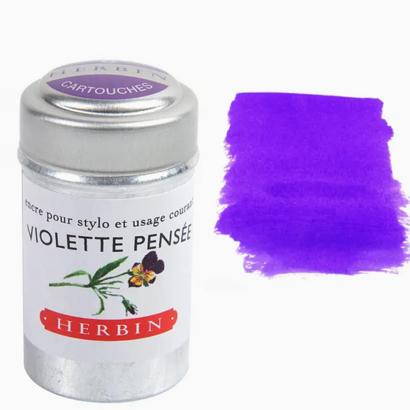 Herbin Fountain Pen Ink Cartridges (6) - 21 options