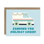 Sending Holiday Cheer Mail Truck