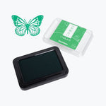 Shachihata Large Ink Stamp Pad - Evergreen