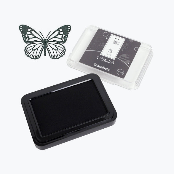 Shachihata Large Ink Stamp Pad - Black