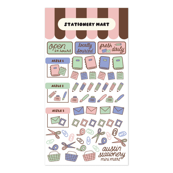 Stationery Mart Washi Sticker Sheet