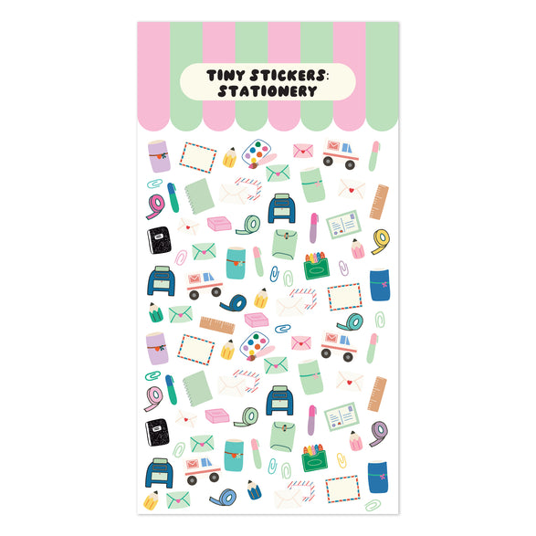 Tiny Stickers: Stationery Sticker Sheet