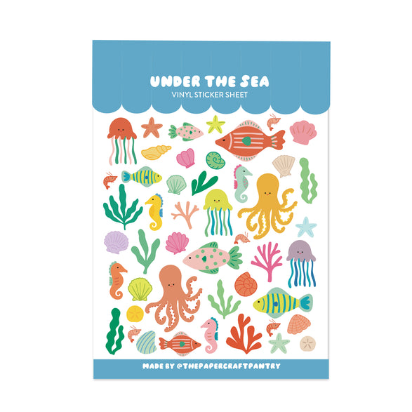 Under the Sea Sticker Sheet
