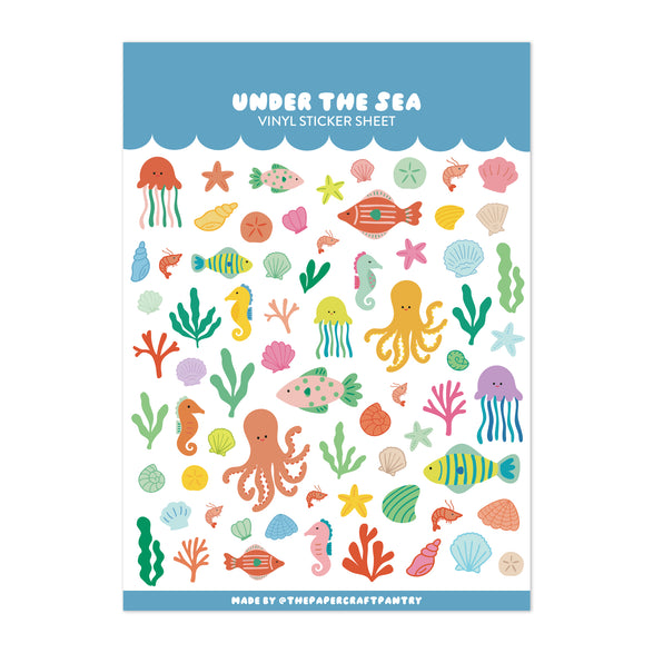 Under the Sea Sticker Sheet