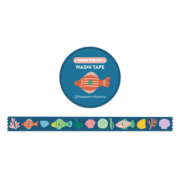Under The Sea Washi Tape - 15mm
