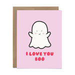 Love You Boo Ghostie Card