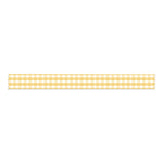 Yellow Gingham Washi Tape - 15mm