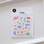 Abstract Shape Planner Stickers - 3 sheets