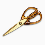 Large Acrylic Amber Scissors