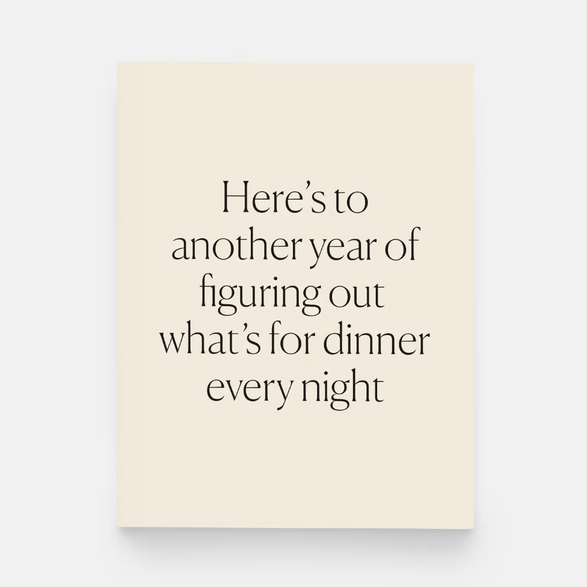 Another Year Figuring Out Dinner