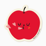 Apple Hearts Sticker